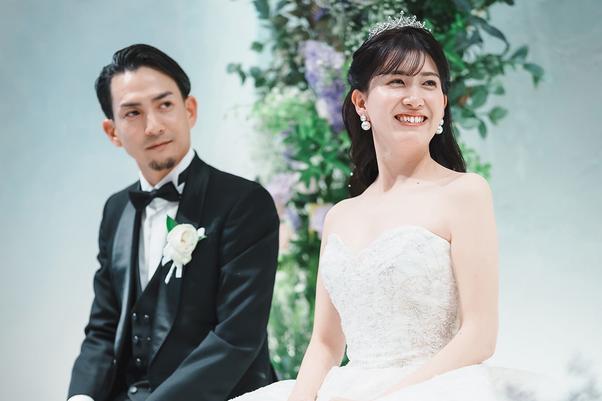 光と祝福が彩る、アートのような結婚式 イメージ