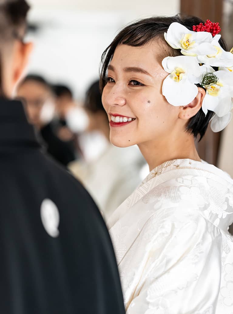 落ち着きのある大人な秋ウエディング　イメージ