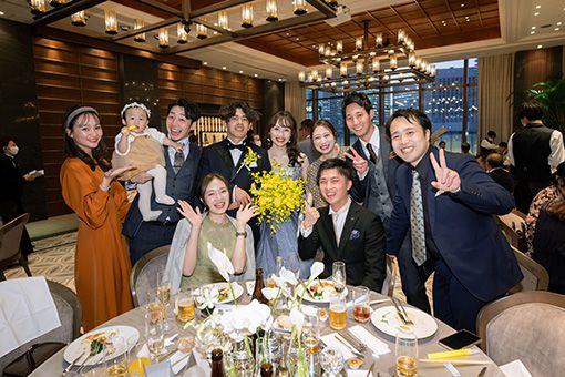 みなとみらいの絶景×おふたりらしい演出に乗せて未来へ出航！　レポート